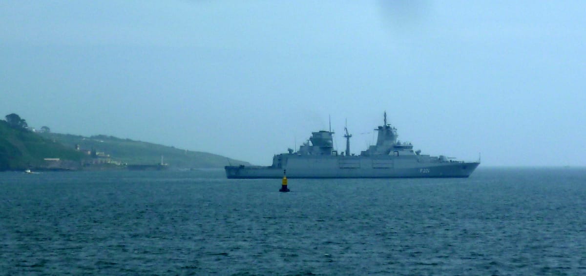 Foreign warships coming to Plymouth