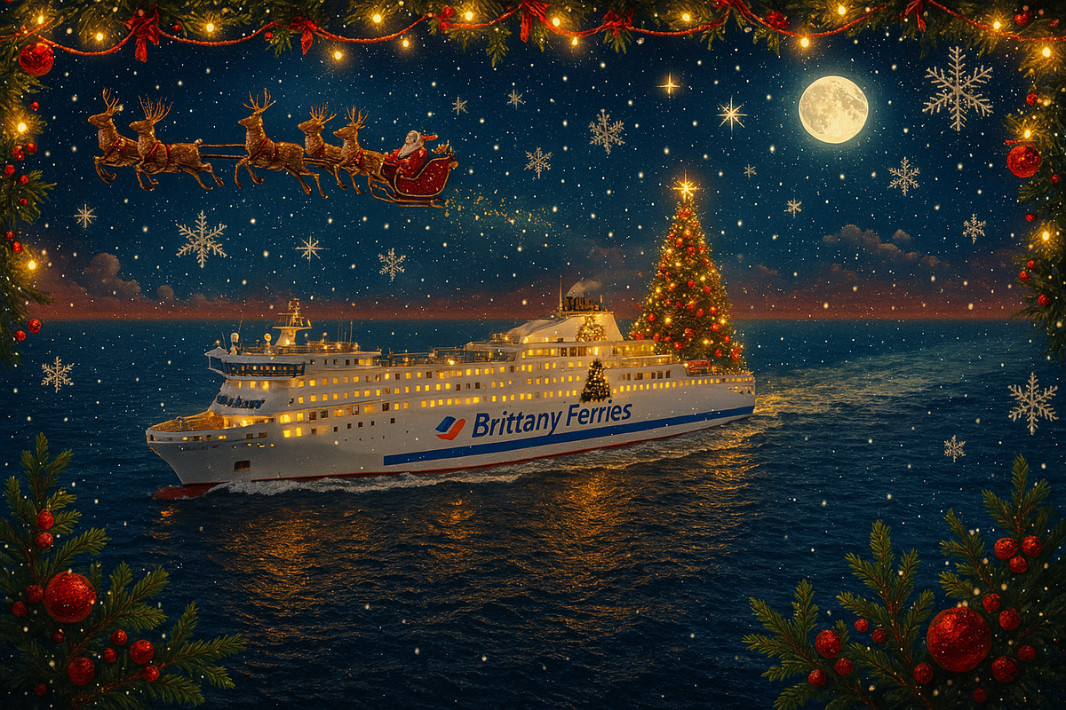 Brittany Ferries comes up with a festive treat from Plymouth