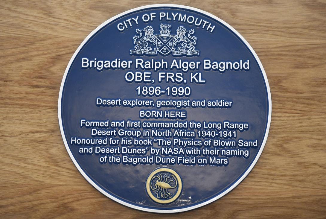 Blue plaque honours achievements of Plymouth man who helped NASA