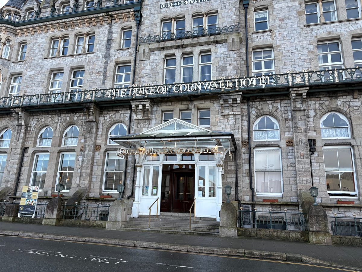 Duke of Cornwall closed; Mount Batten pontoon transformation; and some things for the weekend and beyond...