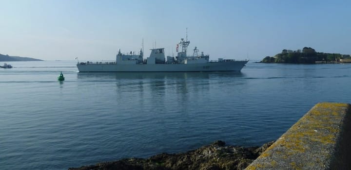 Royal Canadian Navy returns to Sound