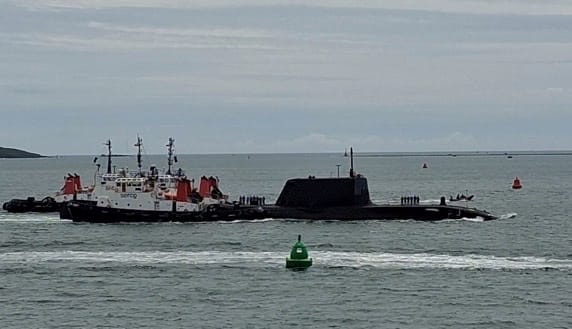 FOST and OST as ships and a sub arrive in the Sound