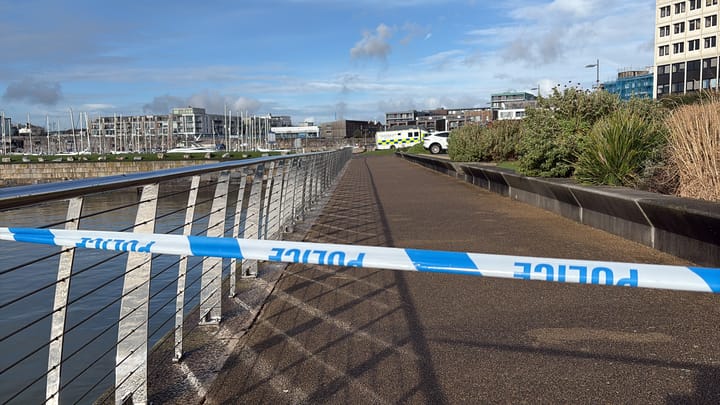 Murder arrest after body of man aged 24 found by police after major search in Millbay Marina area